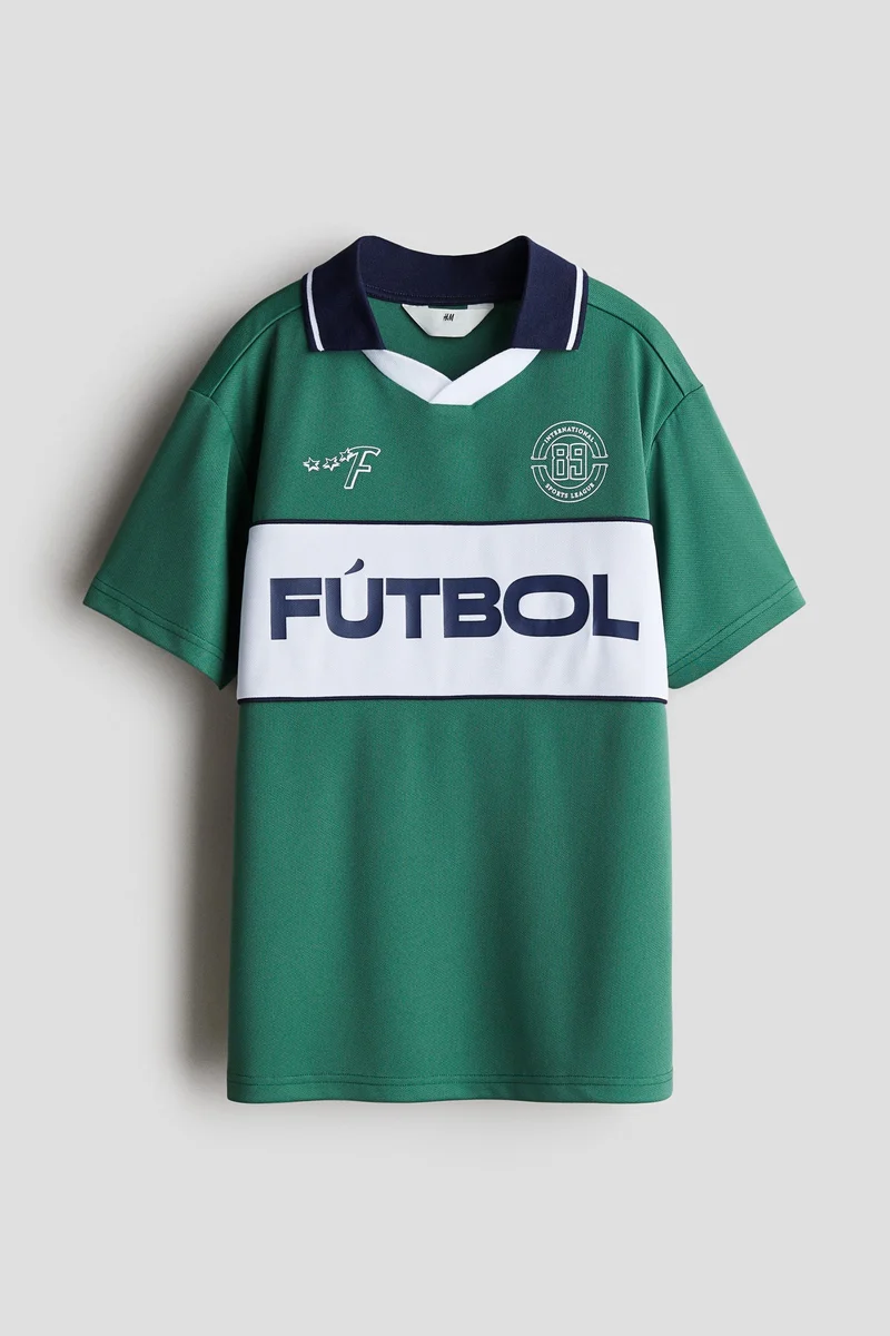 H&M Collared football shirt